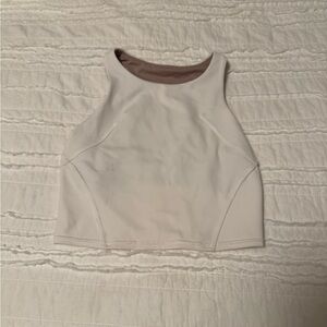 lululemon athletica White Crop Top